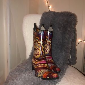 NOMAD RAINBOW WATER RESISTANT COWBOY BOOTS